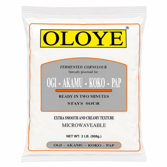 Oloye Ogi Pap Akamu 1 lb | Traditional Maize Cereal - Yado African & Caribbean Market
