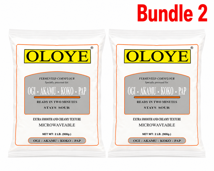 Oloye Ogi Pap Akamu 1 lb | Traditional Maize Cereal - Yado African & Caribbean Market