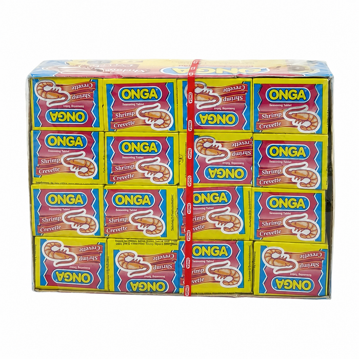 Onga Shrimp Cube | Pack of 64 Flavorful Seasoning Cubes - Yado African & Caribbean Market