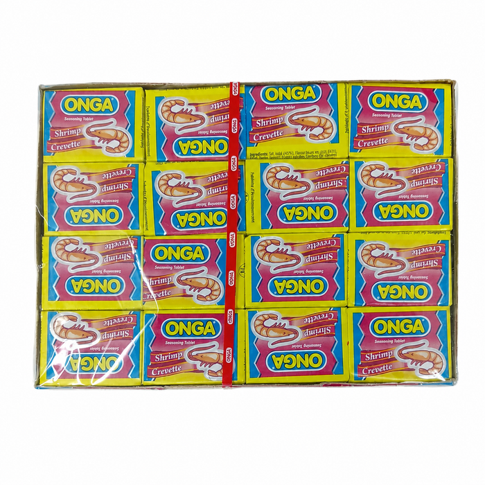 Onga Shrimp Cube | Pack of 64 Flavorful Seasoning Cubes - Yado African & Caribbean Market