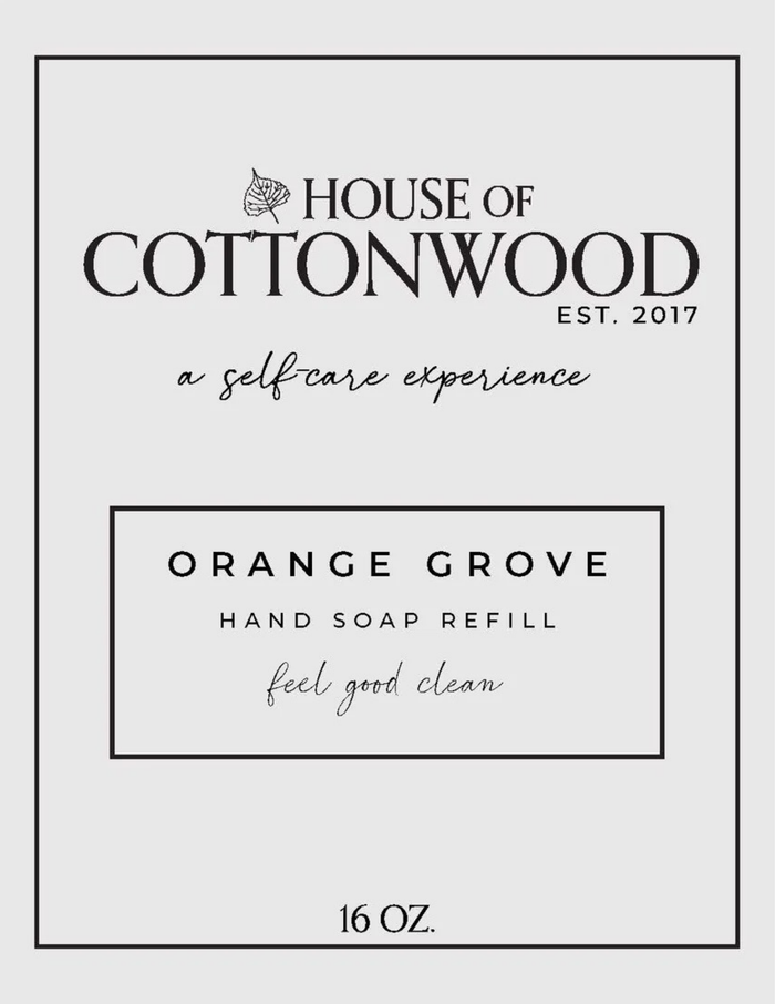 Orange Grove 16oz Foaming Hand Soap Refill