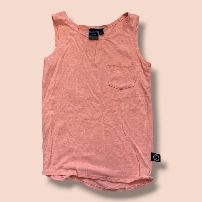 Orange Wooley Doodle Tank, 2Y