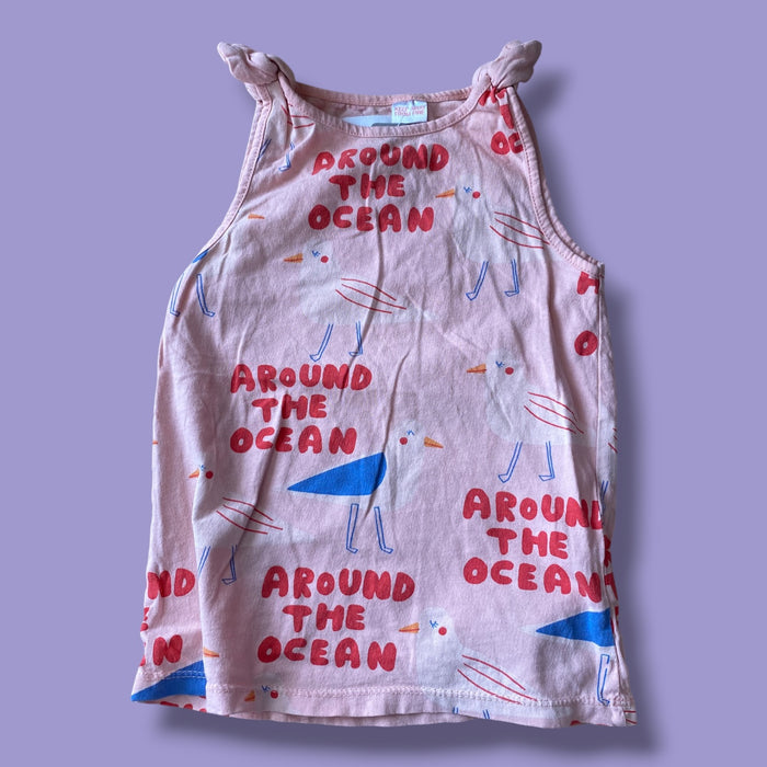 orange Zara Tank Top, 5Y