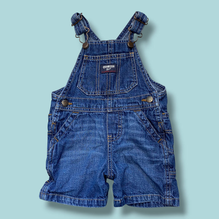 Oshkosh denim shorties, 12m