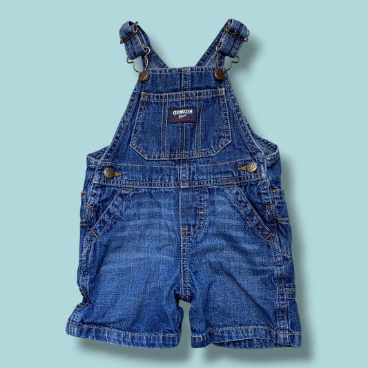 Oshkosh denim shorties, 12m