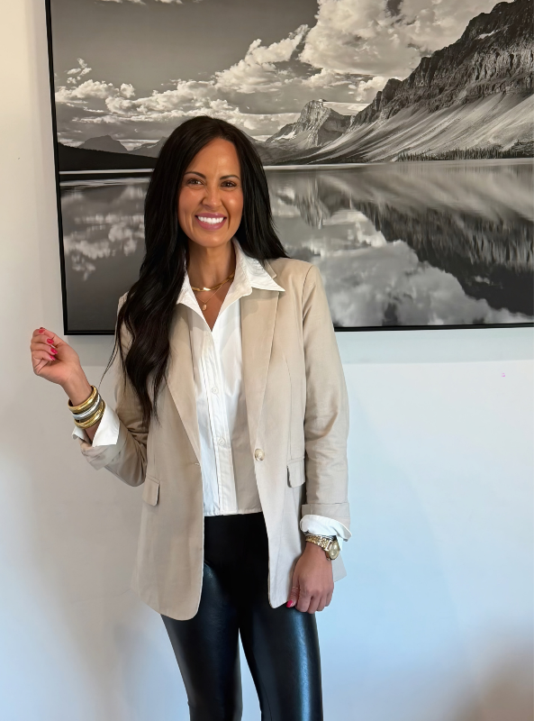 Oversized Blazer- Taupe