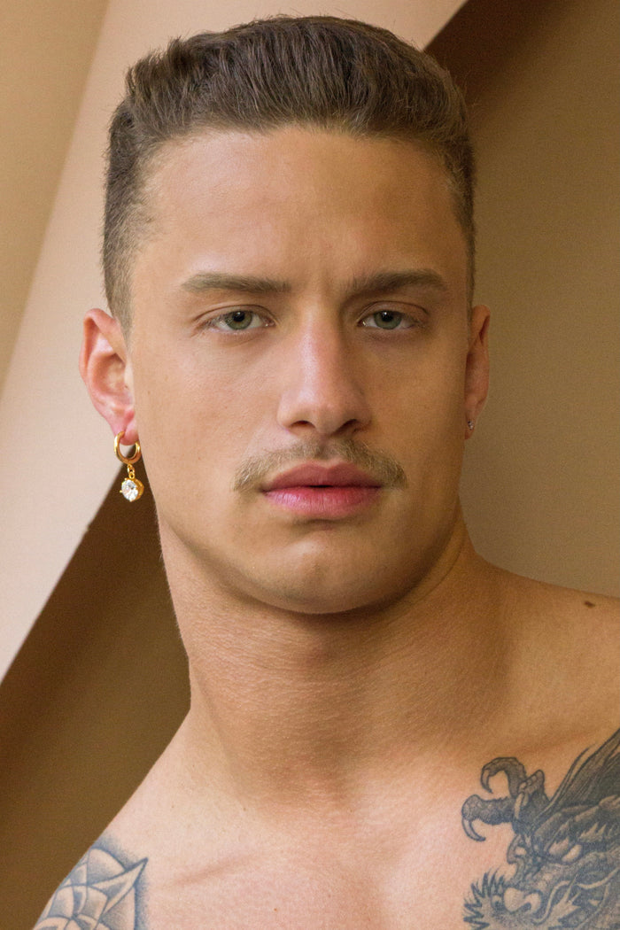 Oversized Diamond Earring