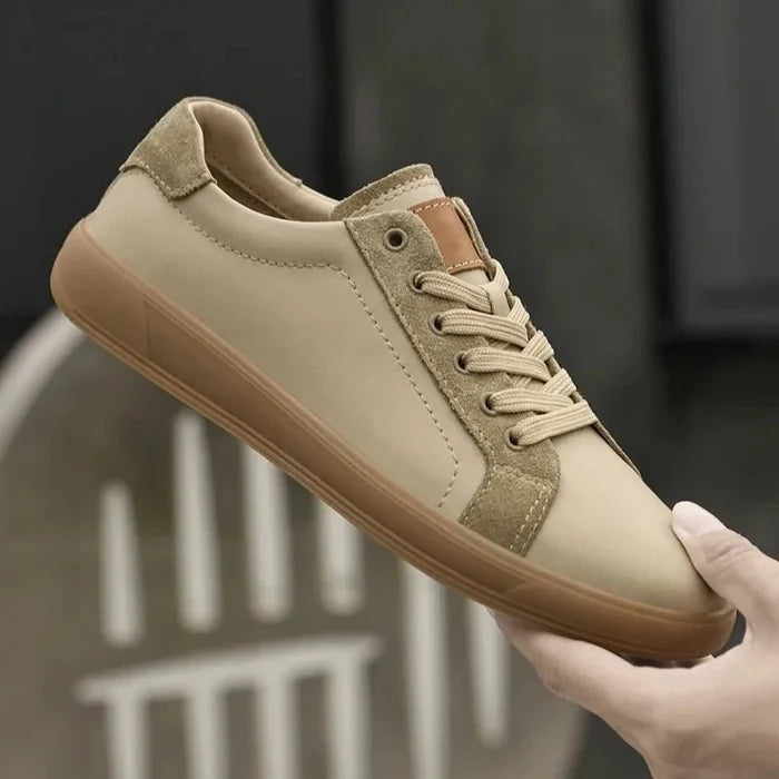 Oxford casual outfit shoes - AntoniosClothing - Khaki