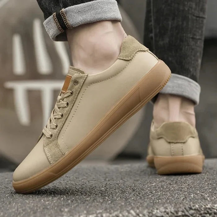 Oxford casual outfit shoes - AntoniosClothing - Khaki
