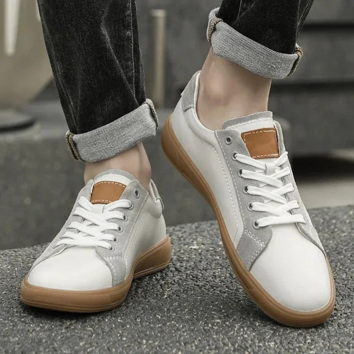 Oxford casual outfit shoes - AntoniosClothing - Khaki