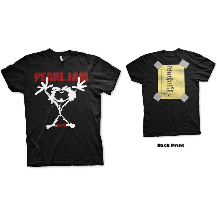 Pearl Jam 'Stickman' Unisex T-shirt Rock Off