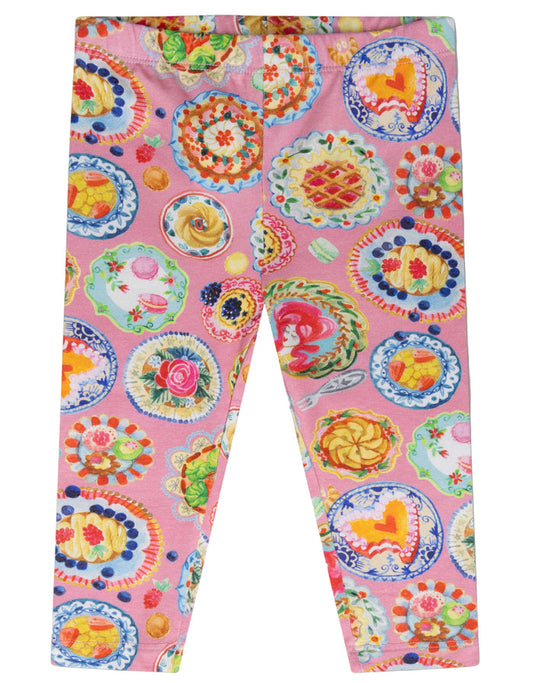 Peppy Leggings - Cake Print