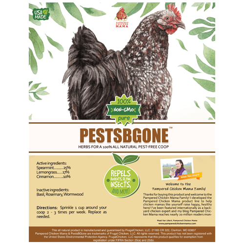 PestsBGone for Keeping Chicken Coops Pest Free! All Natural & Safe [Repel Flies, Mosquitoes, Gnats, & More]