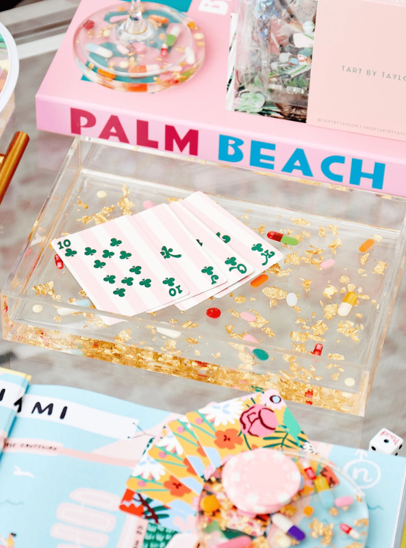 Pills + Gold Small Tray