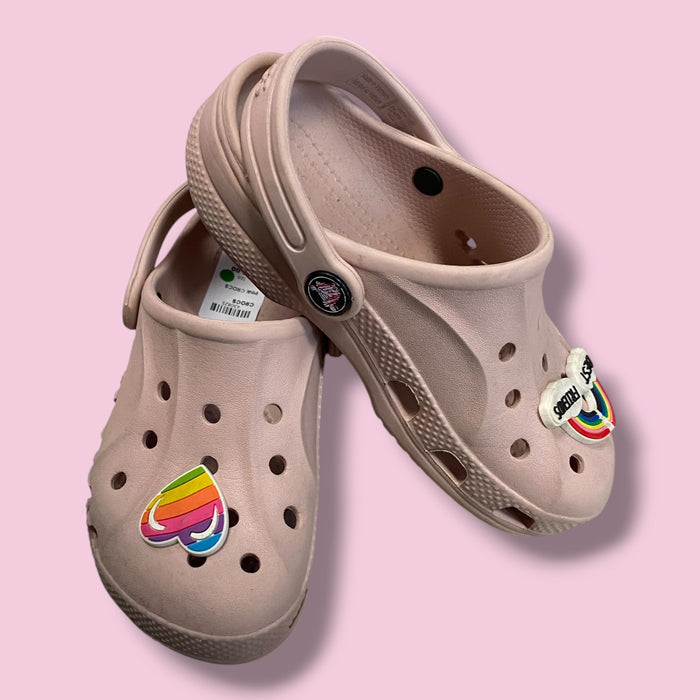 Pink Crocs Crocs, 12.0