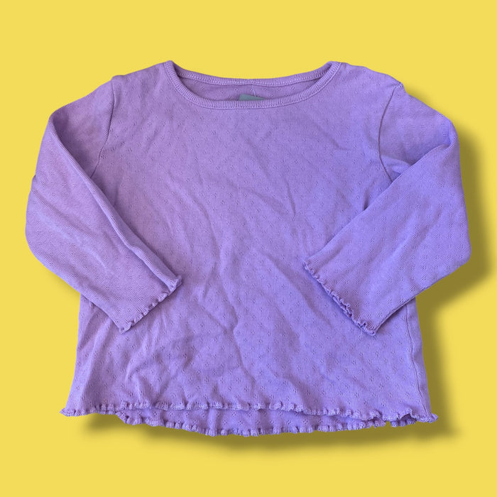 Pink George Long Sleeve, 18-24m