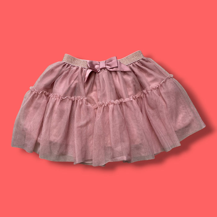 Pink H&M tulle skirt, 2-4Y