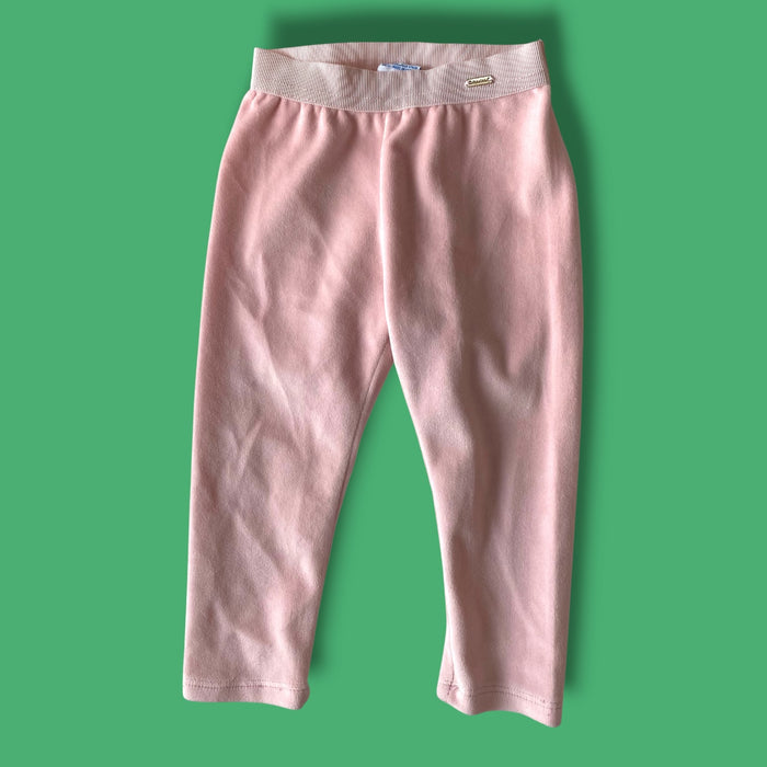 Pink Mayoral Fleece Legging, 12m