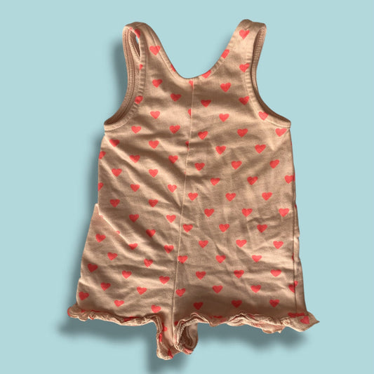 pink Zara Romper, 3y