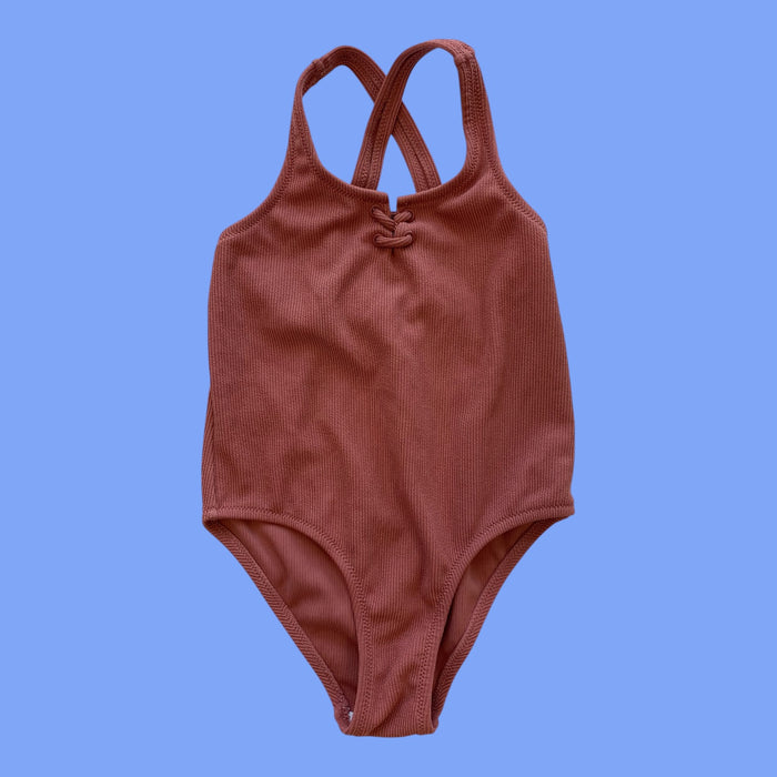 pink Zara swimsuit, 4/5y