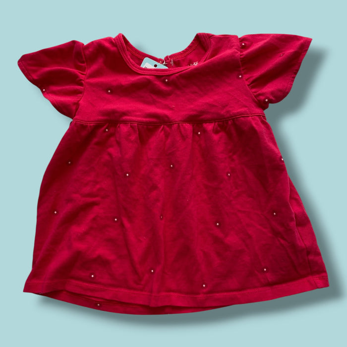 pink/red Pekkle t-shirt, 2T