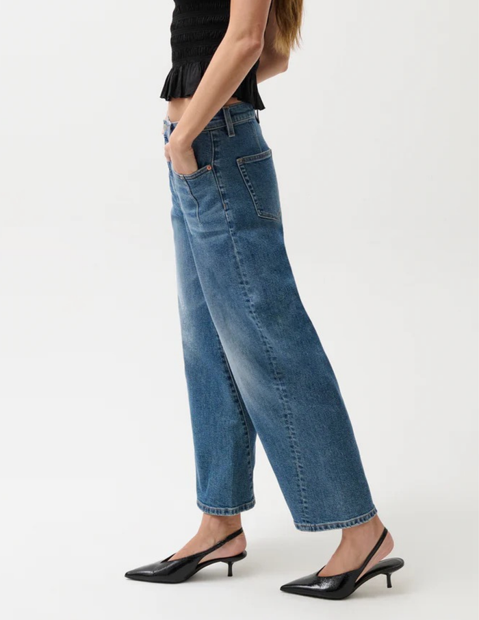 Pistola- Kyra High Rise Bowed Ankle- SOHO