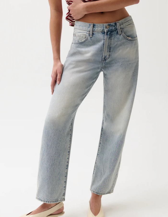 Pistola- Lexi Mid Rise Bowed Straight- Bowie
