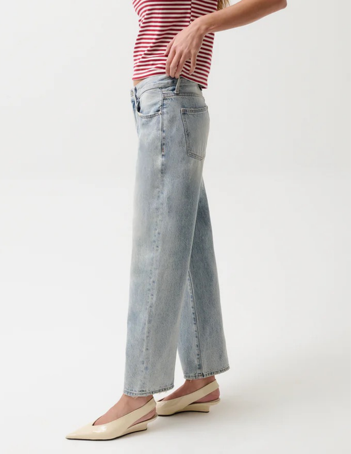 Pistola- Lexi Mid Rise Bowed Straight- Bowie