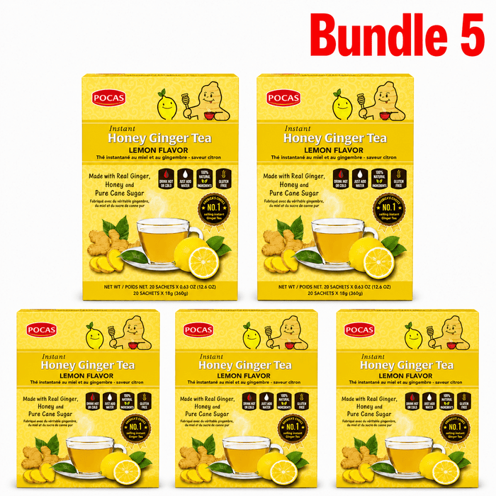 Pocas Instant Honey Ginger Tea | Warm & Refreshing - Yado African & Caribbean Market