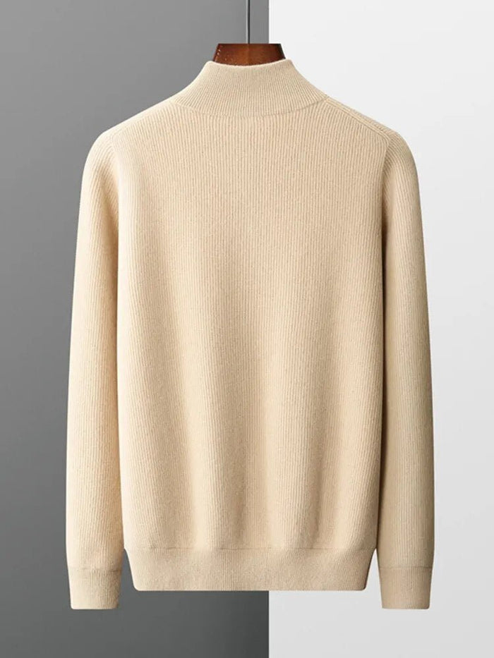 Pure Wool Cardigan - AntoniosClothing - Black