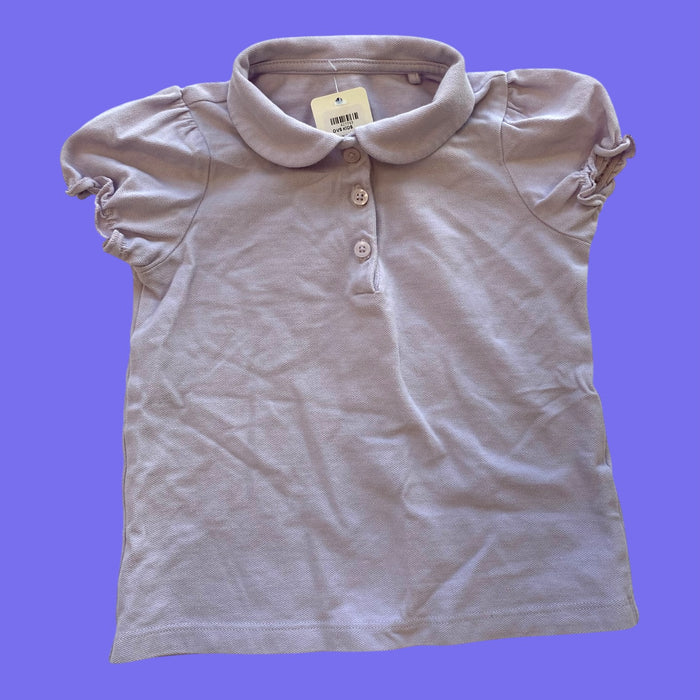 purple OVS kids polo tee, 3/4y
