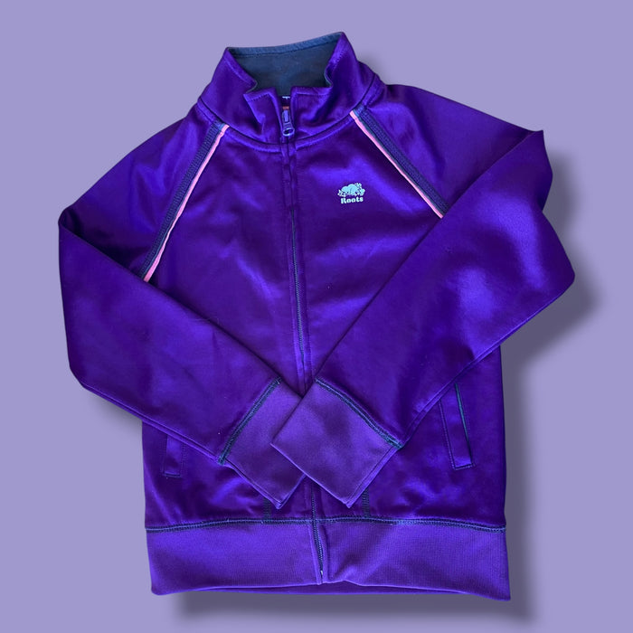 Purple Roots Zip Up, 7-8Y