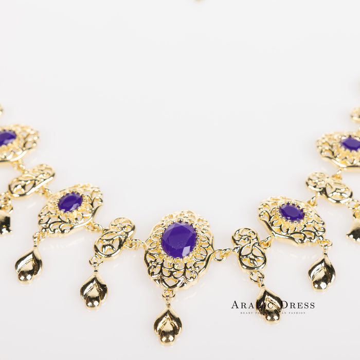 Purple  Sunwoo Necklace