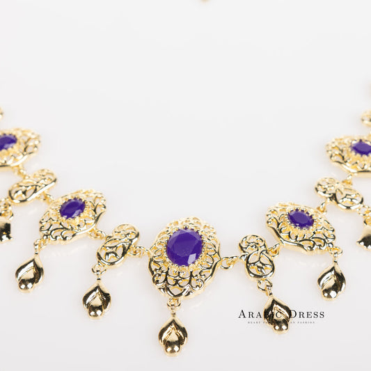 Purple  Sunwoo Necklace