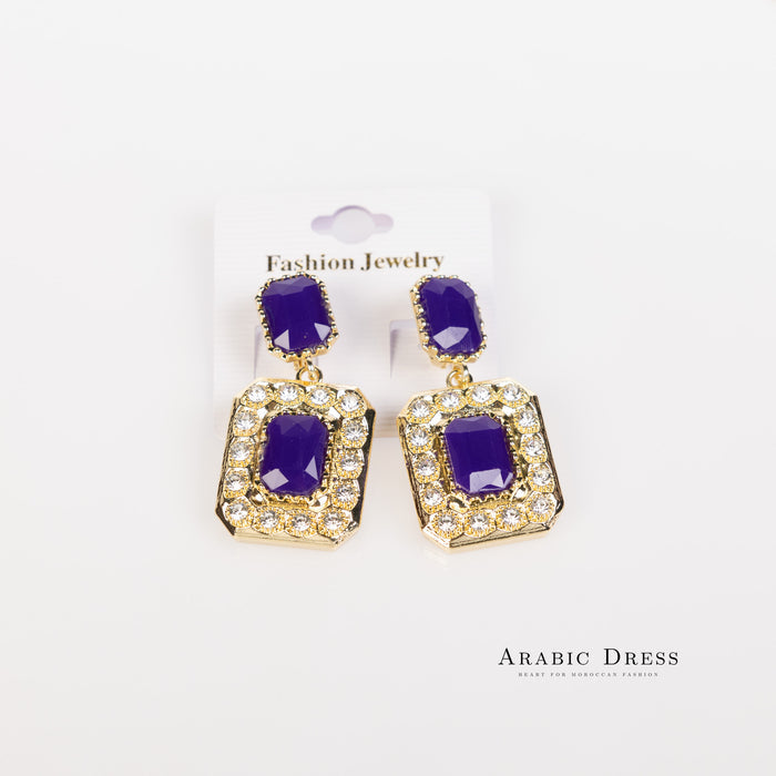 Purple Youra Necklace set