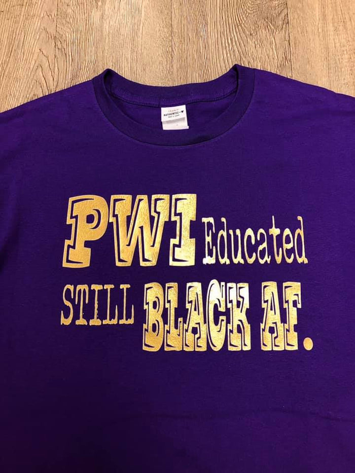 Small / Purple/Gold / Short Sleeve Unisex