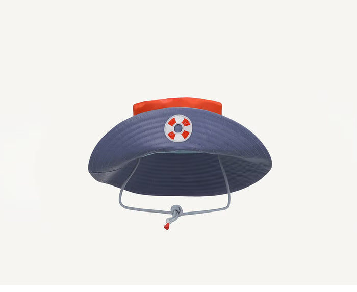 Rain Hat - Submarine Yellow/Zissou Blue