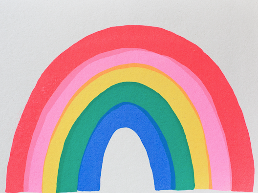 RAINBOW GREETING CARD
