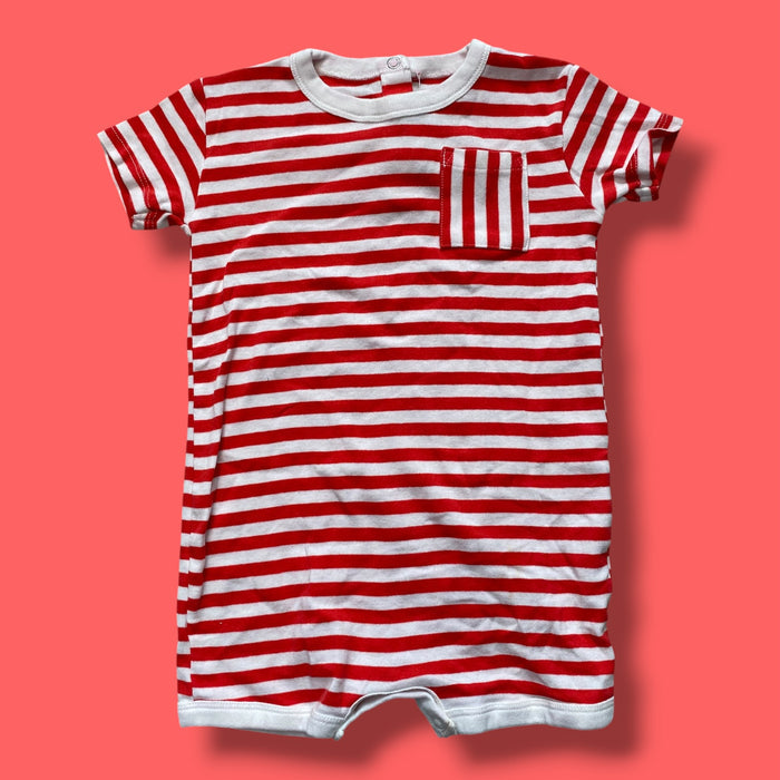 Red Carter Romper, 24m