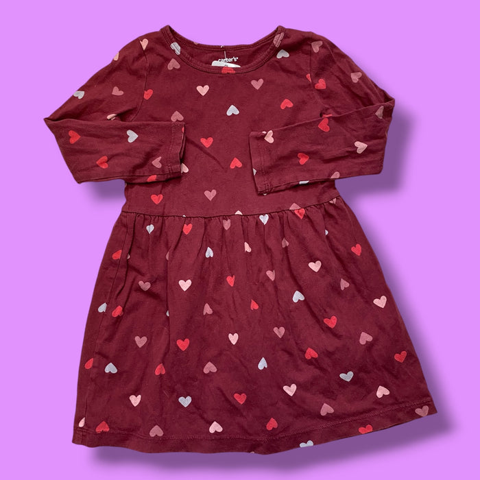 Red Carters Dress, 3Y