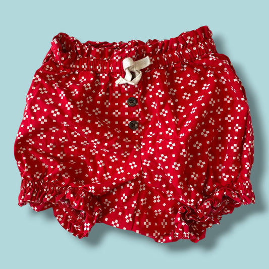 Red Hanna Andersson Shorts, 18-24m