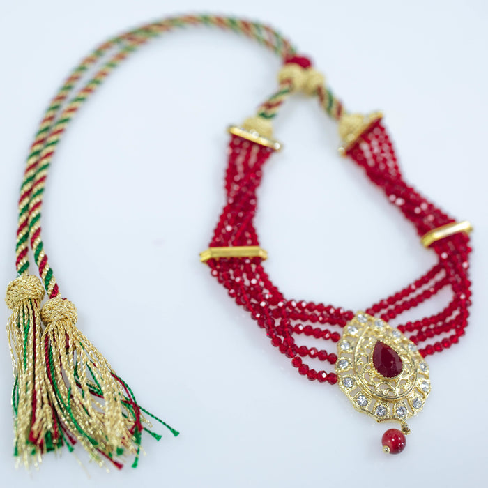 RED NECKLACE AMSA
