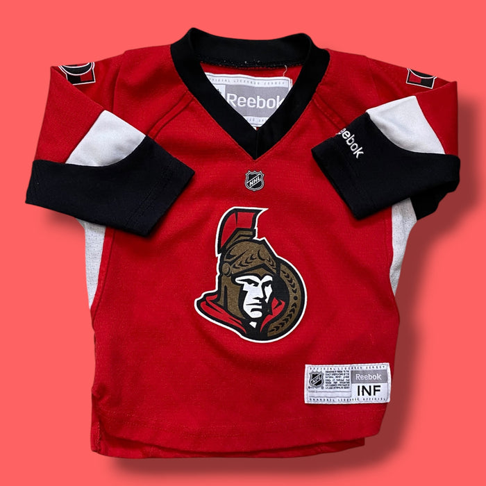 red Reebok sens jersey, 12-24m