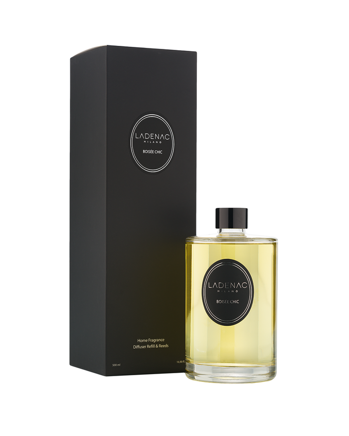 Refill URBAN SENSES 500ml BOISEE CHIC 3.74 diam. x 12.2 in