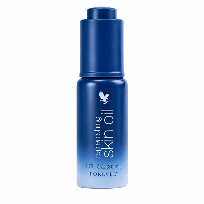 Replenishing Skin Oil, lightweight nourishing body oil that helps moisturize dry skin, improve softness, and leave skin feeling smooth, supple, and healthy-looking for daily care.