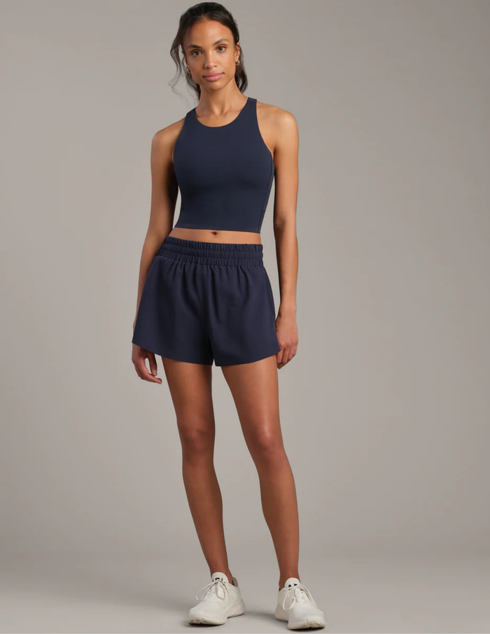 Rhone Apparel- "2.5" Mirage Short- Navy Blue - Tres Chic Boutique