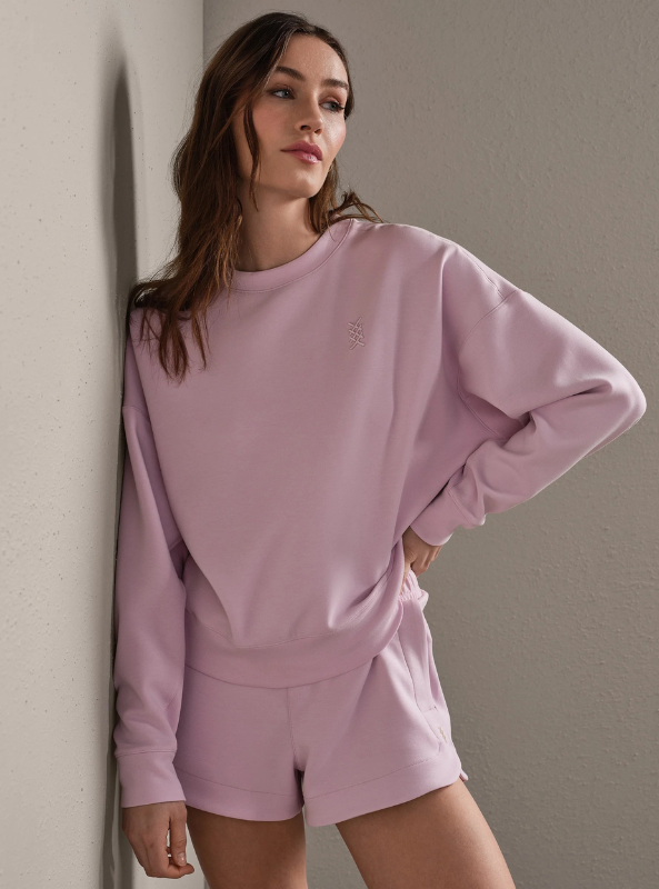 Rhone Apparel-  Dreamglow Crewneck- Sweet Orchid