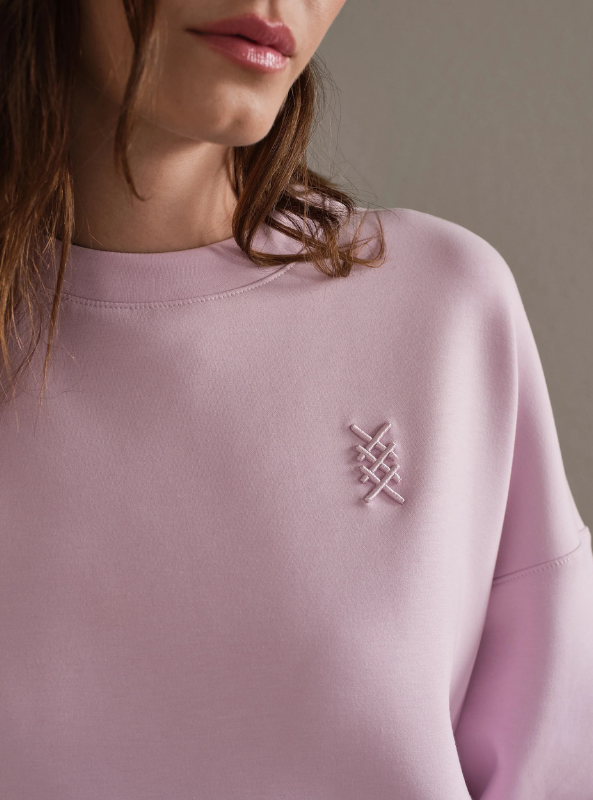 Rhone Apparel-  Dreamglow Crewneck- Sweet Orchid