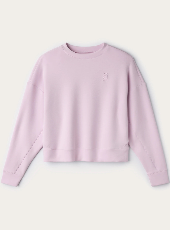Rhone Apparel-  Dreamglow Crewneck- Sweet Orchid