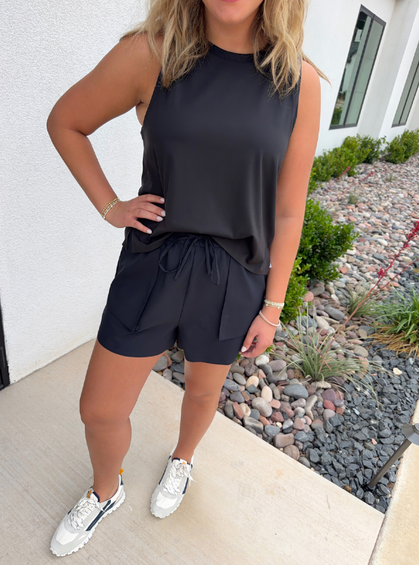 Rhone Apparel- Mirage Short- Pure Black